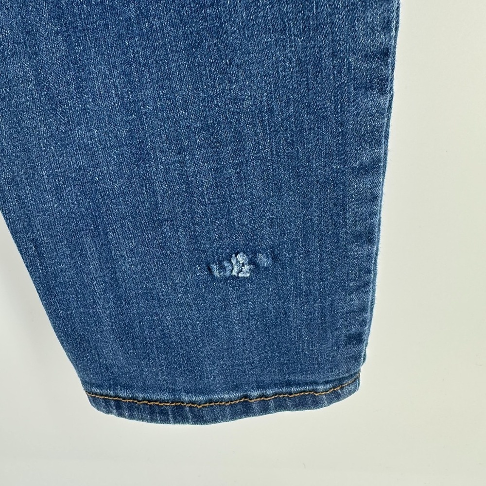 Universal Thread Jeans Womens 4/27R Blue Denim‎ Whisker Mid-Rise Skinny 5-Pocket - Picture 5 of 10